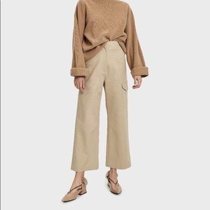 Nanushka high waisted pocket cargo trousers
